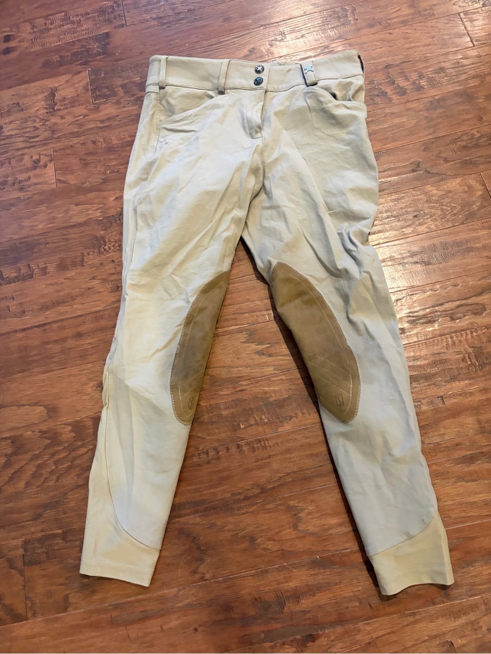Tredstep Solo Beige Knee Patch Breeches